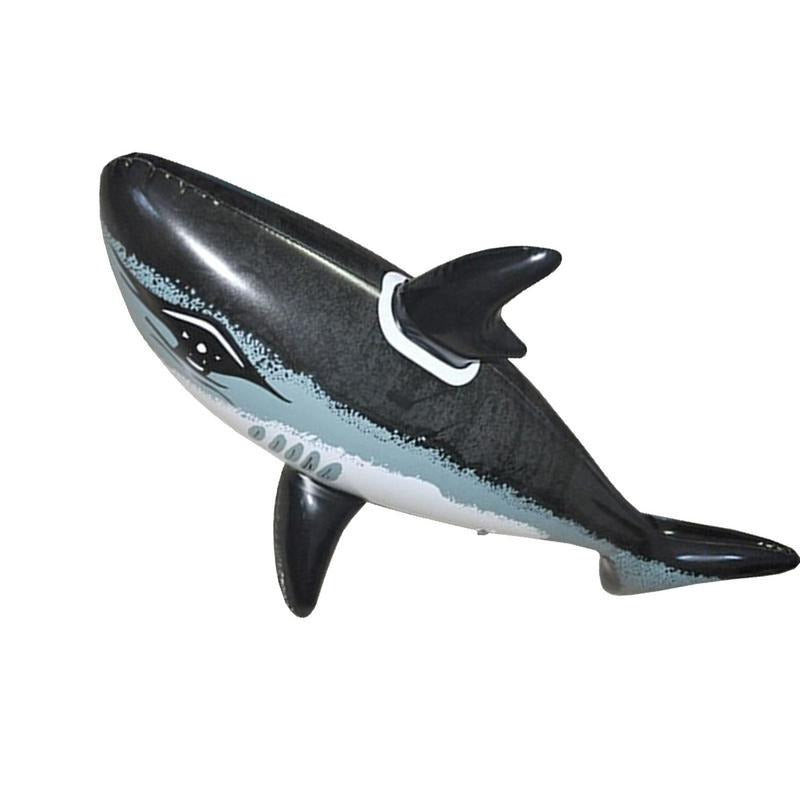 Bouée enfant requin bleu 101x92cm