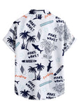 Chemise Requin Palmiers