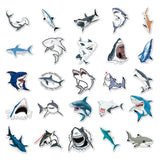 Lot de 50 Autocollants Requins