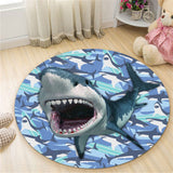 Tapis Grand Requin Blanc