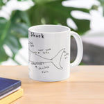 Tasse Anatomie du Requin