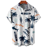 Chemise Requin Palmiers