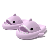 Claquettes Requin Violettes