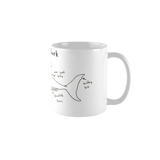 Tasse Anatomie du Requin