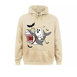 Sweat Requin Fantôme beige