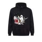 Sweat Requin Fantôme noir