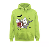 Sweat Requin Fantôme vert