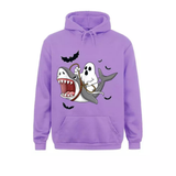 Sweat Requin Fantôme violet