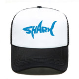 Casquette SHARK - noire et blanche avec logo bleu