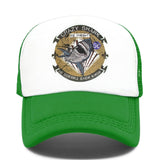 Casquette Requin Fou verte