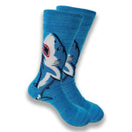 Chaussettes Requin Bleu