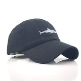 Casquette Requin Gris - noire