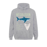 Sweat Megalodon Descriptif gris