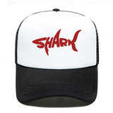 Casquette SHARK - noire et blanche avec logo rouge