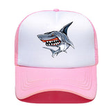 Casquette Requin Énervé - Rose et Blanche