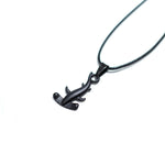 Collier Requin Marteau noir