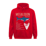 Sweat Megalodon Descriptif rouge