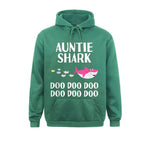 Sweat Tante Requin vert