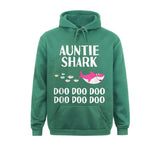 Sweat Tante Requin vert