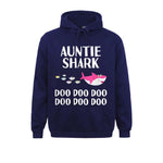 Sweat Tante Requin bleu marine