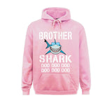 Sweat "Frère Requin" rose