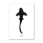 Tableau Portrait Requin Zebre