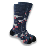 Chaussettes Requins et Poker