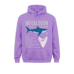 Sweat Megalodon Descriptif violet