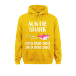 Sweat Tante Requin jaune