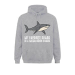 Sweat Requin Megalodon gris