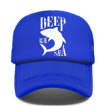 Casquette Requin Profondeurs - bleue