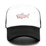 Casquette Requin Rose - noire