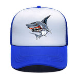 Casquette Requin Énervé - Bleue et Blanche