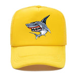Casquette Requin Énervé - jaune