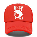 Casquette Requin Profondeurs - rouge