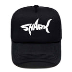 Casquette SHARK - noire avec logo blanc