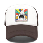 Casquette Requin Rêves - marron