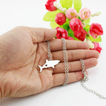 Collier Requin Coeur cadeau