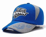 Casquette Requin Baseball bleue