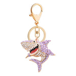 Porte-clé Requin Diamant violet