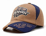 Casquette Requin Baseball marron