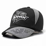 Casquette Requin Baseball noire