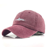 Casquette Requin Gris - rouge