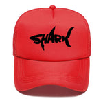 Casquette SHARK - rouge avec logo noir