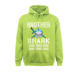 Sweat "Frère Requin" vert clair