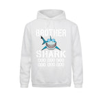 Sweat "Frère Requin" blanc