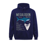 Sweat Megalodon Descriptif bleu foncé