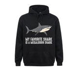 Sweat Requin Megalodon noir