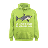 Sweat Requin Megalodon vert