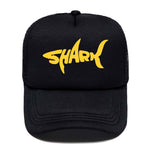 Casquette SHARK - noire avec logo jaune